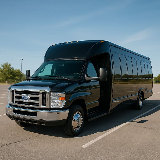 Charter Bus Rental Georgetown 18 Passenger Minibus